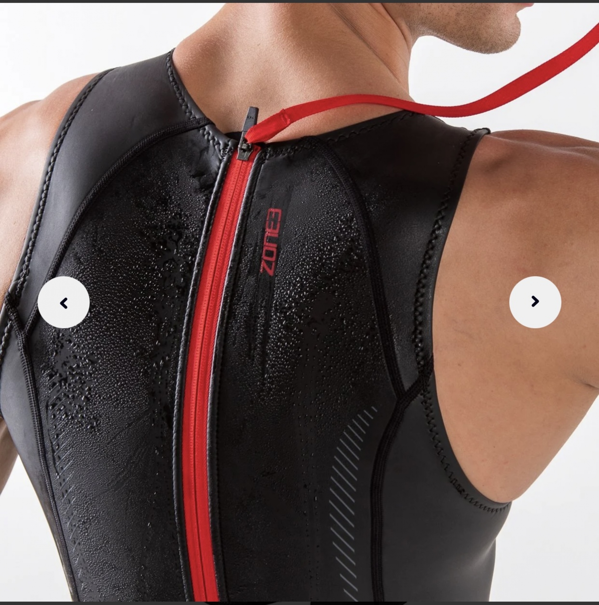 Wetsuit ZONE3 Neoprene Kneeskin